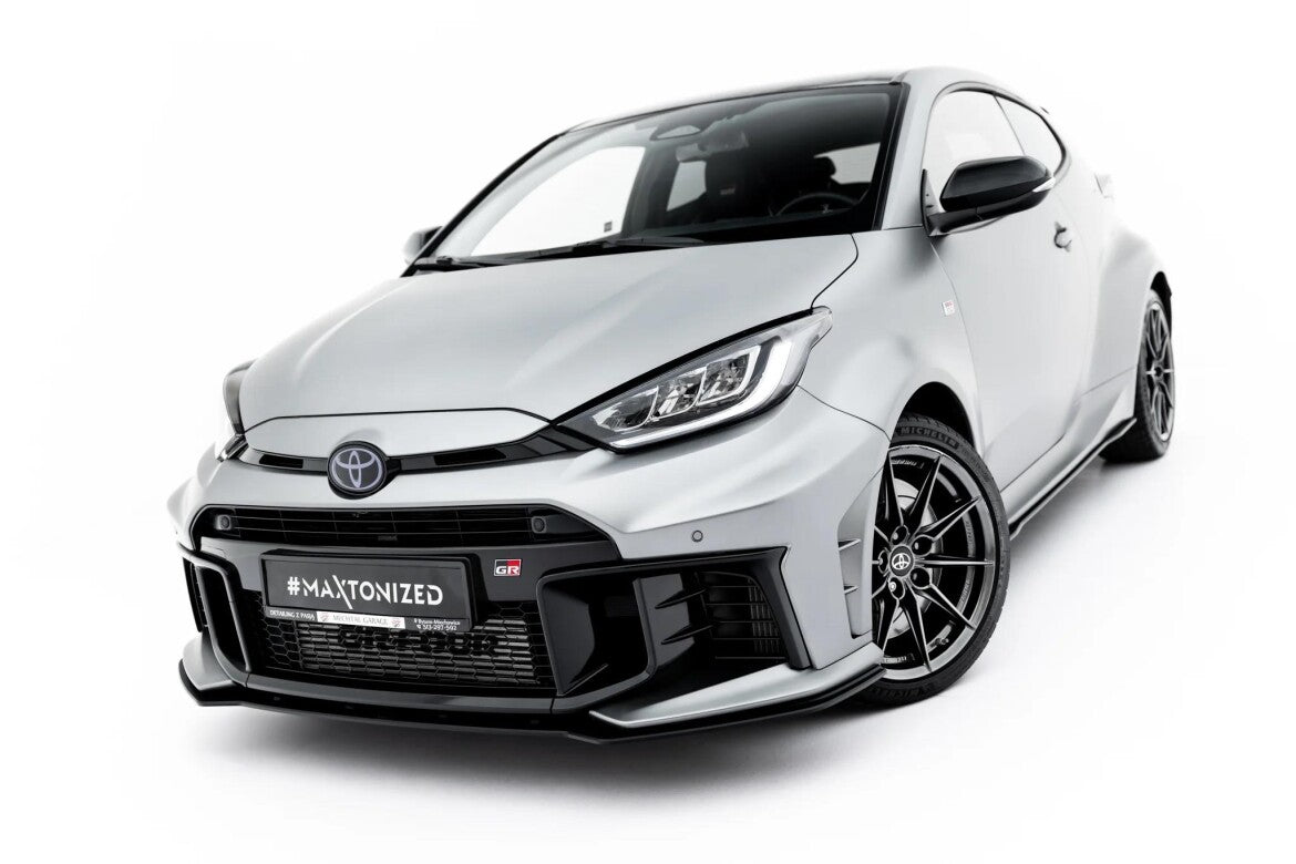 Street Pro Frontlippe passend für Toyota GR Yaris Mk4 Facelift schwarz matt