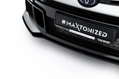 Street Pro Frontlippe passend für Toyota GR Yaris Mk4 Facelift schwarz matt