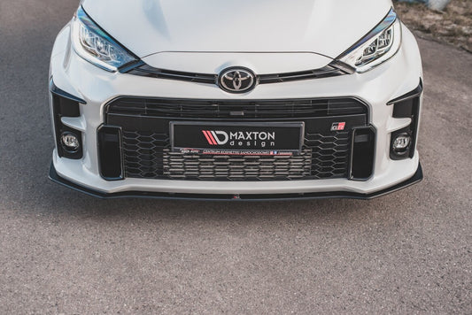 Street Pro Frontlippe passend für Toyota GR Yaris Mk4 schwarz matt
