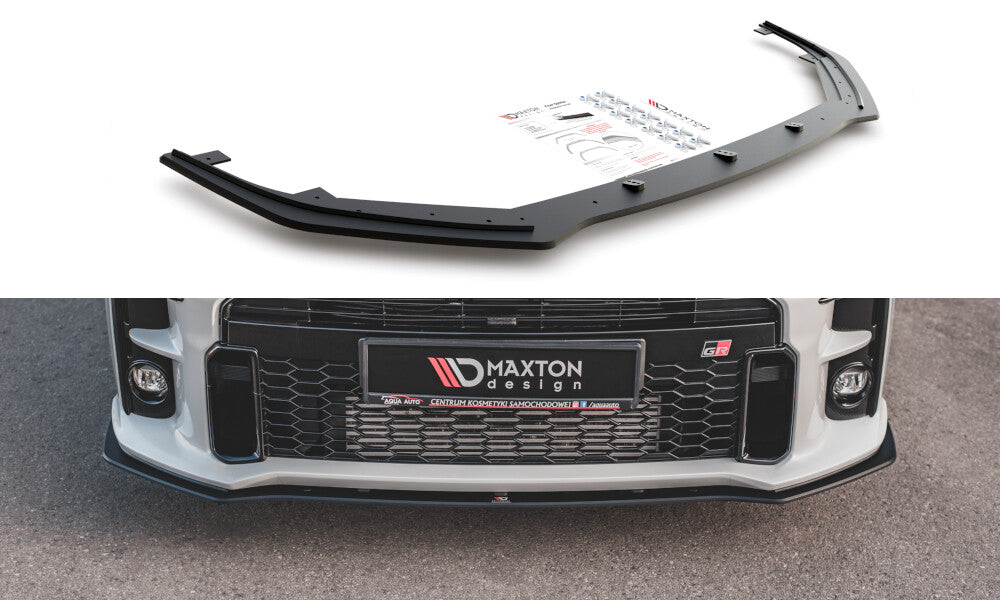 Street Pro Frontlippe passend für Toyota GR Yaris Mk4 schwarz matt
