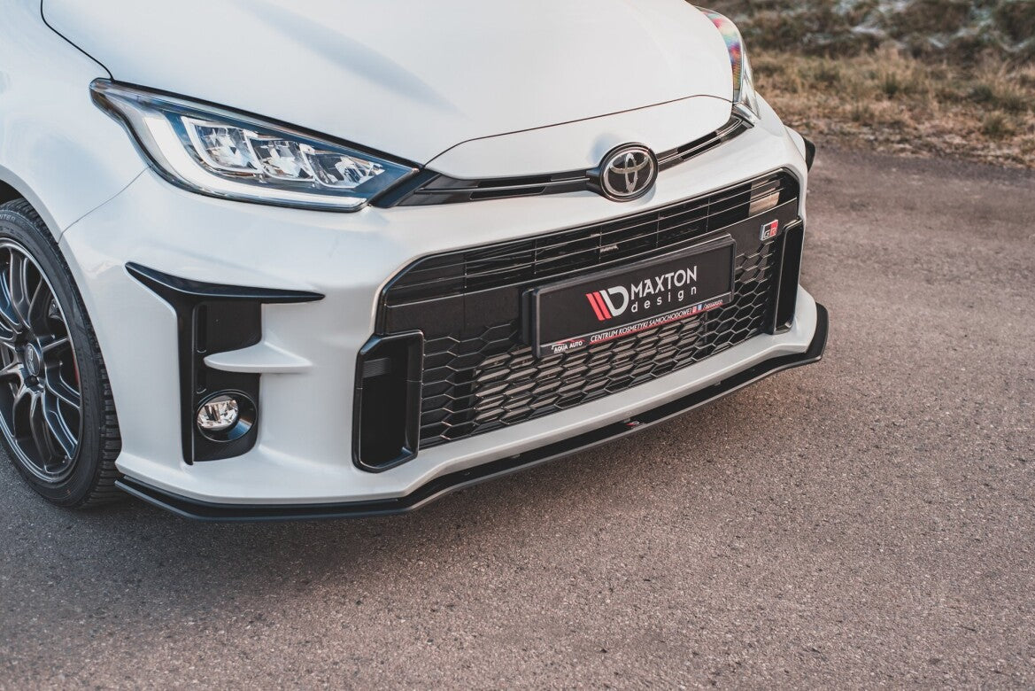 Street Pro Frontlippe passend für Toyota GR Yaris Mk4 schwarz matt