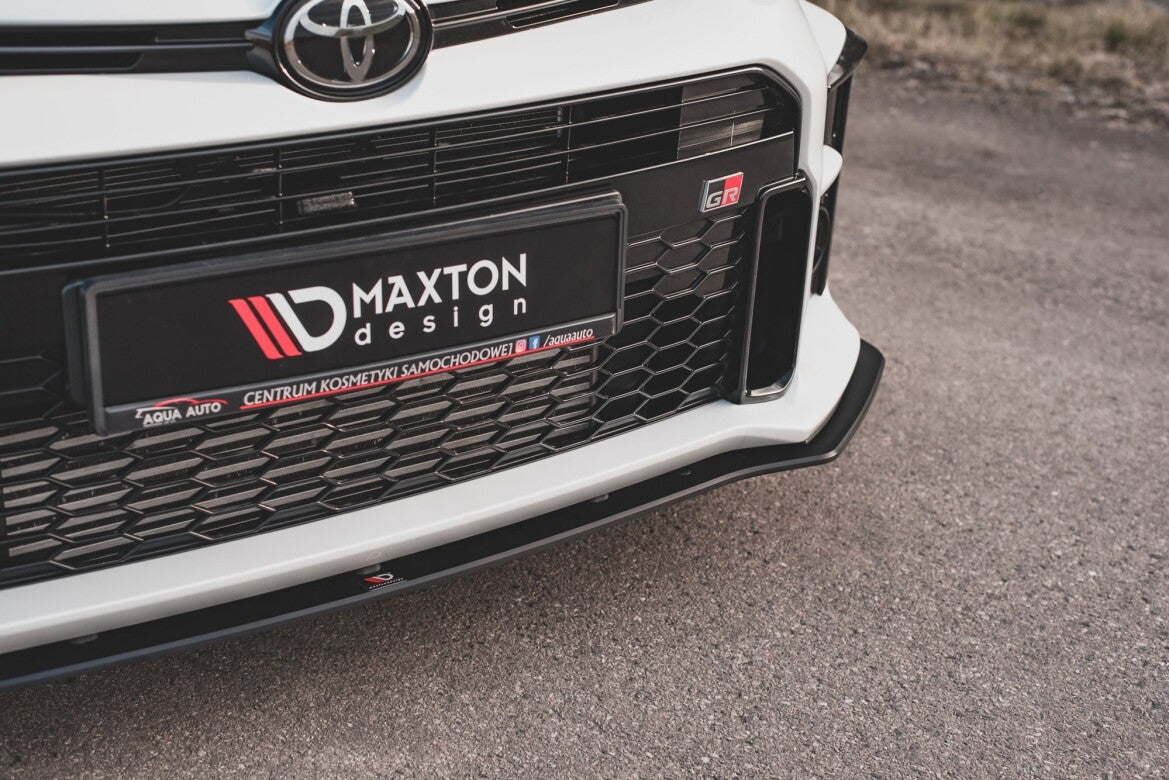Street Pro Frontlippe passend für Toyota GR Yaris Mk4 schwarz matt