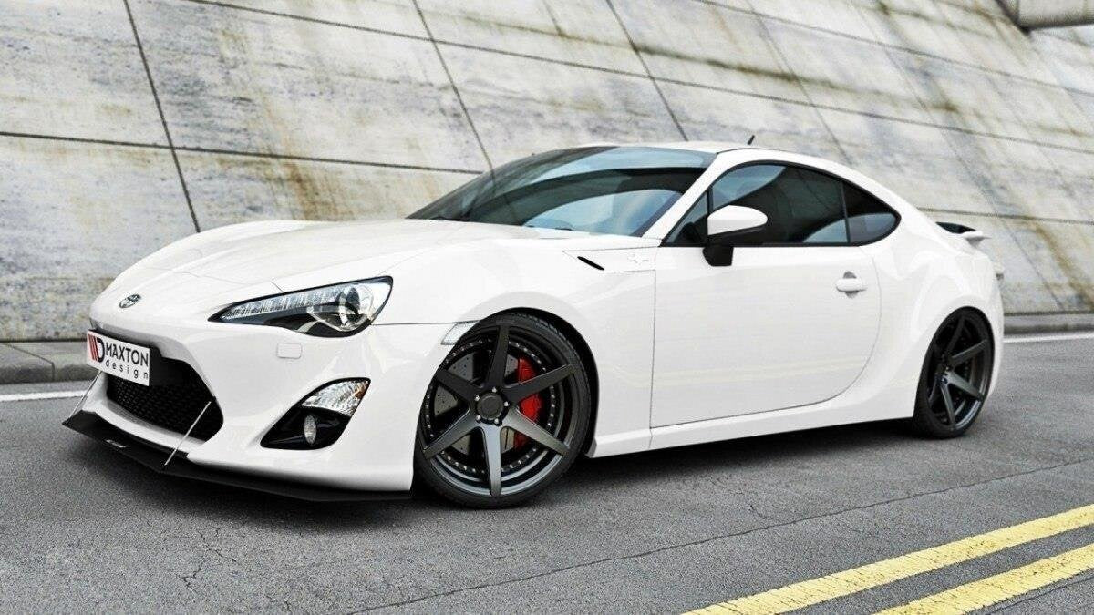 Street Pro Frontlippe passend für Toyota GT86 RB-Design schwarz matt