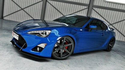Street Pro Frontlippe passend für Toyota GT86 schwarz matt