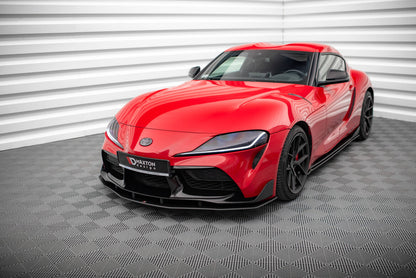 Street Pro Frontlippe passend für Toyota Supra Mk5 schwarz matt