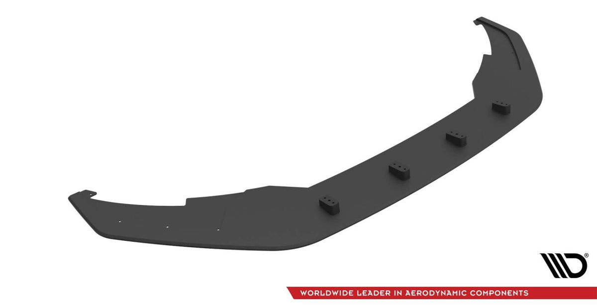 Street Pro Frontlippe passend für VW Arteon Limousine / Shooting Brake R-Line Mk1 FL schwarz matt