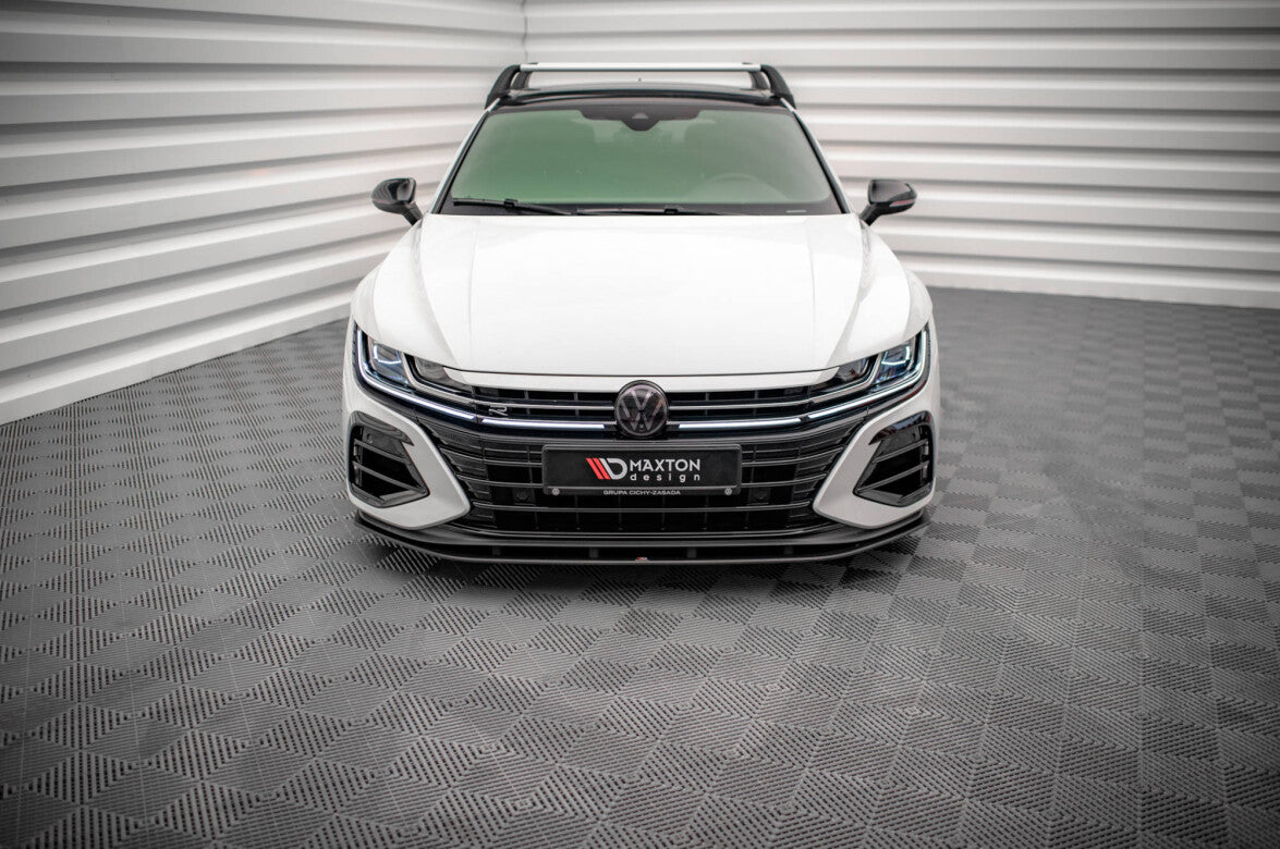 Street Pro Frontlippe passend für VW Arteon R Limousine / Shooting Brake Mk1 Faceift schwarz matt