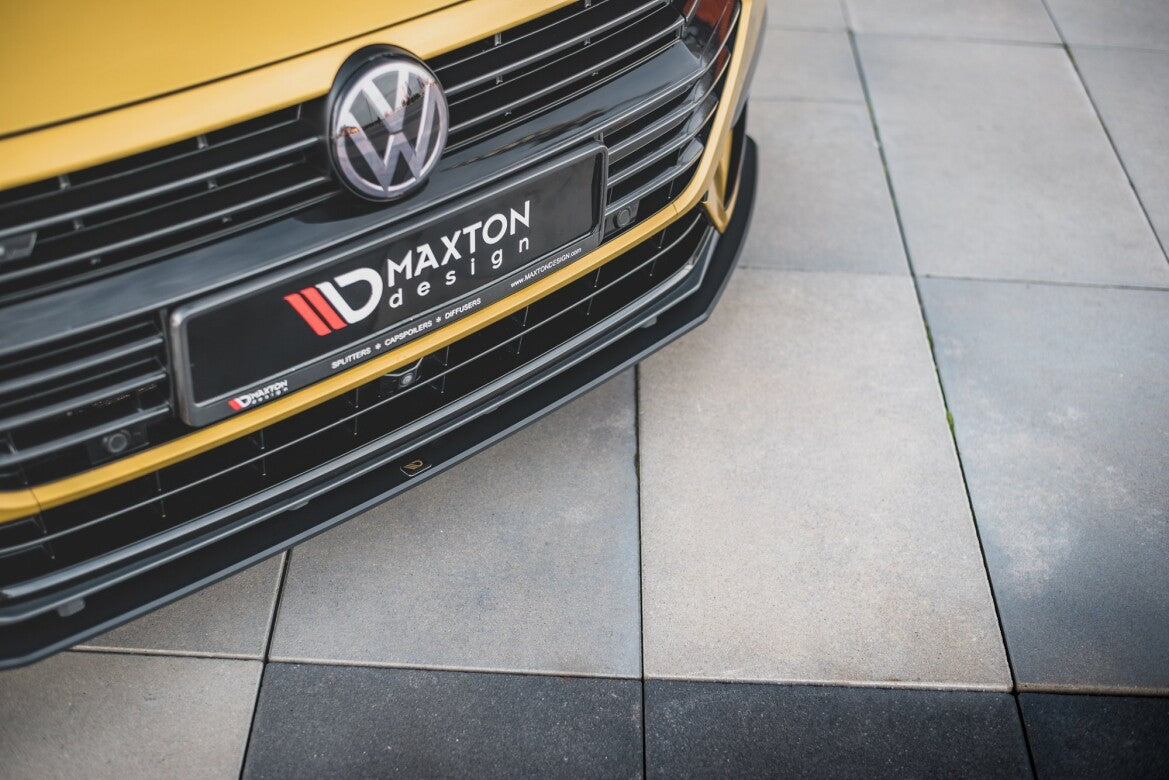 Street Pro Frontlippe passend für VW Arteon R-Line Limousine / Shooting Brake Mk1 schwarz matt