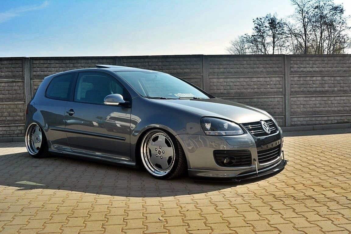 Street Pro Frontlippe passend für VW Golf 5 GTI 30TH schwarz matt