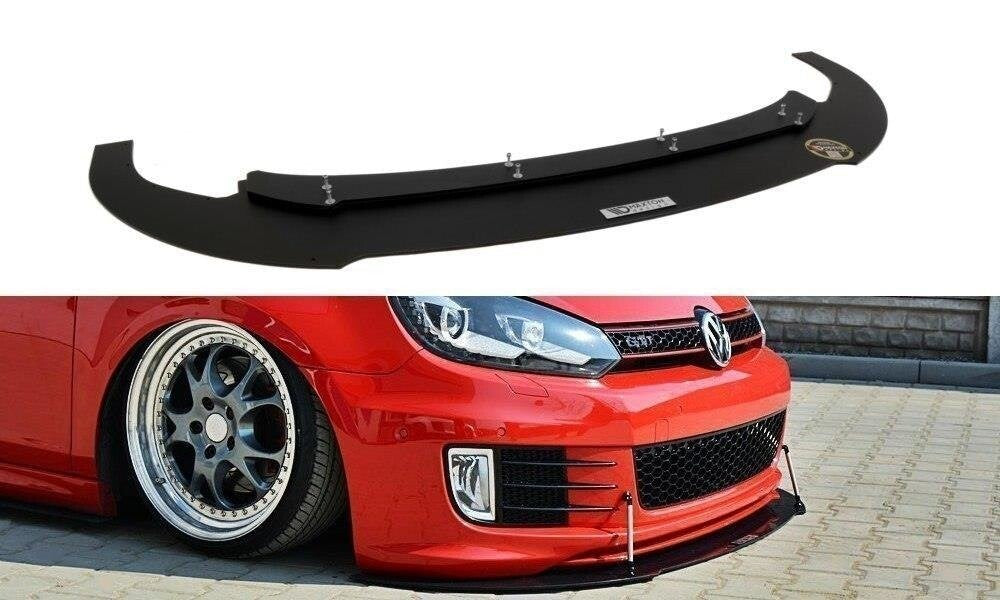 Street Pro Frontlippe passend für VW Golf 6 GTI 35TH schwarz matt