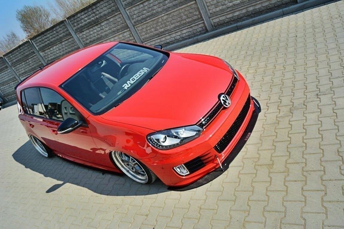 Street Pro Frontlippe passend für VW Golf 6 GTI 35TH schwarz matt