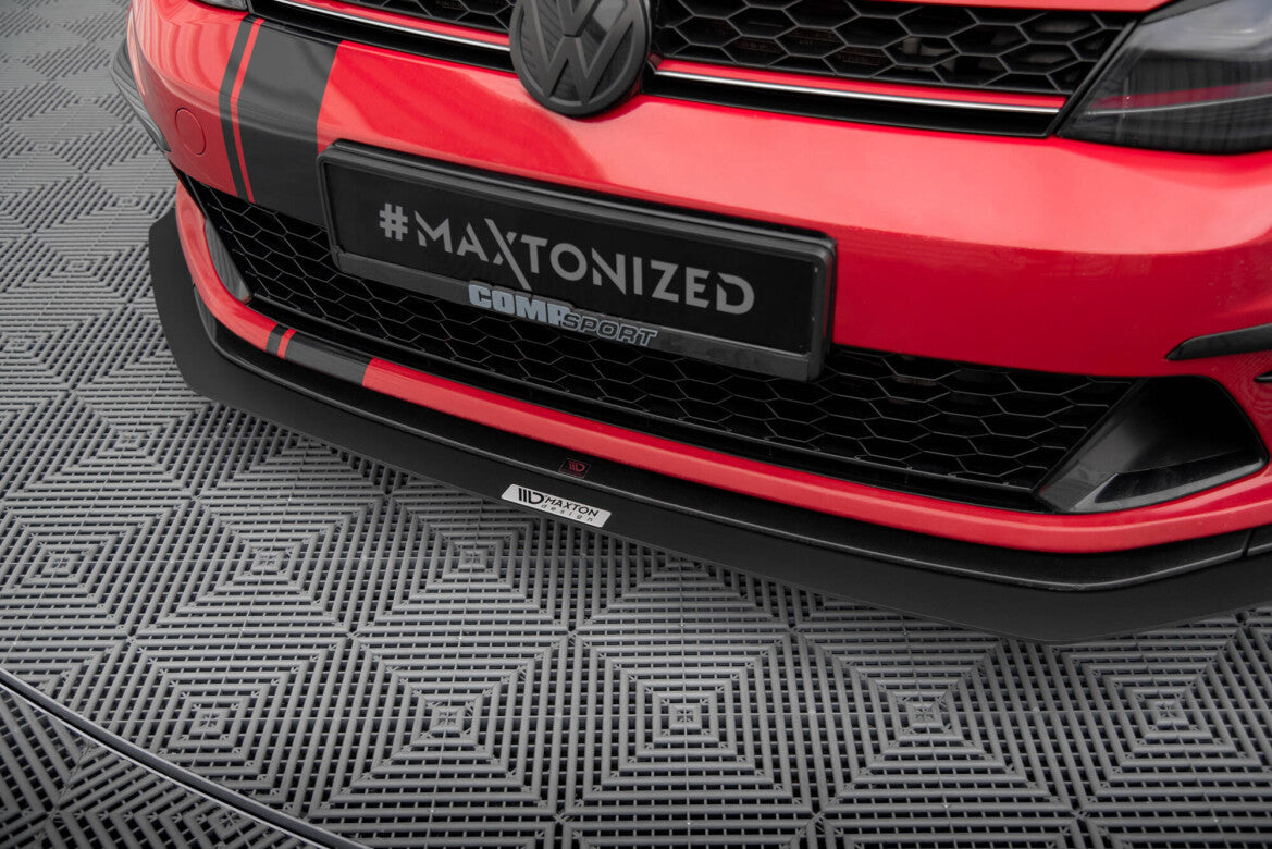 Street Pro Frontlippe passend für VW Golf 7 GTI CLUBSPORT schwarz matt
