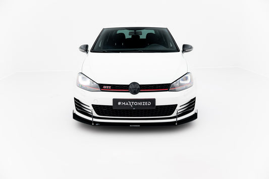 Street Pro Frontlippe passend für VW Golf 7 GTI schwarz matt