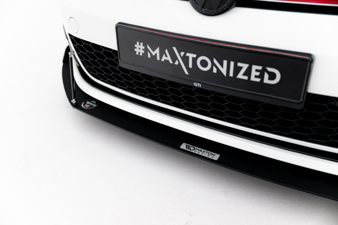 Street Pro Frontlippe passend für VW Golf 7 GTI schwarz matt