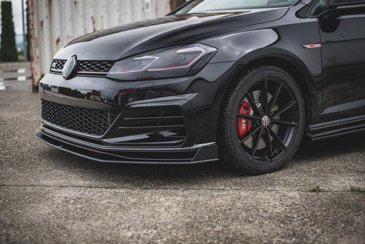 Street Pro Frontlippe passend für VW Golf 7 GTI TCR schwarz matt