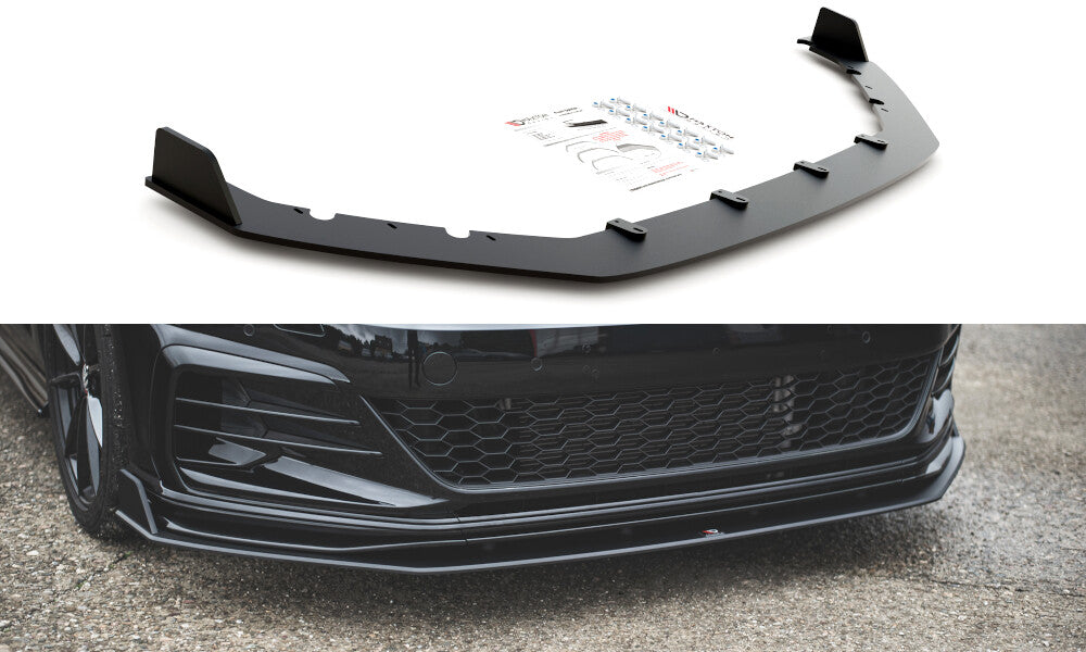 Street Pro Frontlippe passend für VW Golf 7 GTI TCR schwarz matt