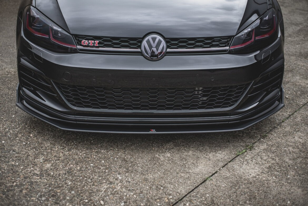 Street Pro Frontlippe passend für VW Golf 7 GTI TCR schwarz matt