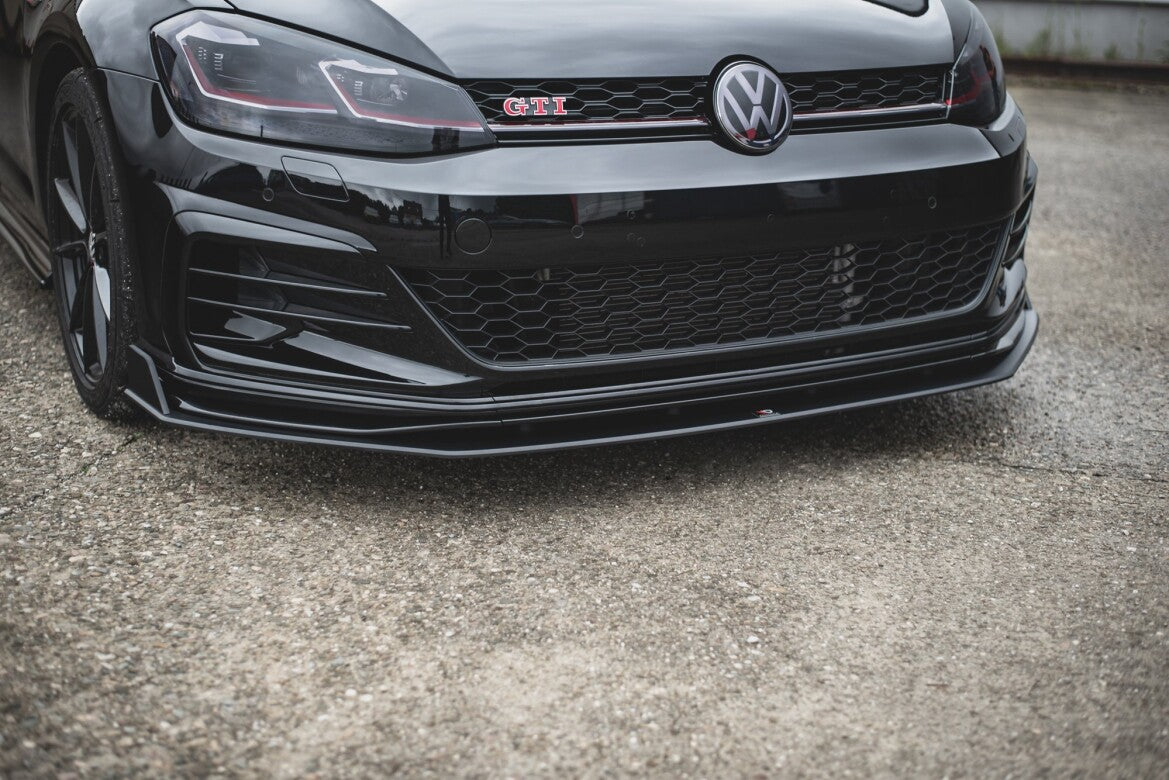 Street Pro Frontlippe passend für VW Golf 7 GTI TCR schwarz matt
