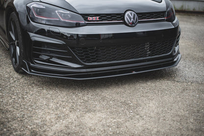 Street Pro Frontlippe passend für VW Golf 7 GTI TCR schwarz matt