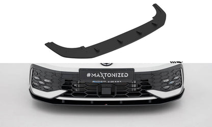 Street Pro Frontlippe passend für VW Golf GTI / GTE / R-Line Mk8 FL schwarz matt