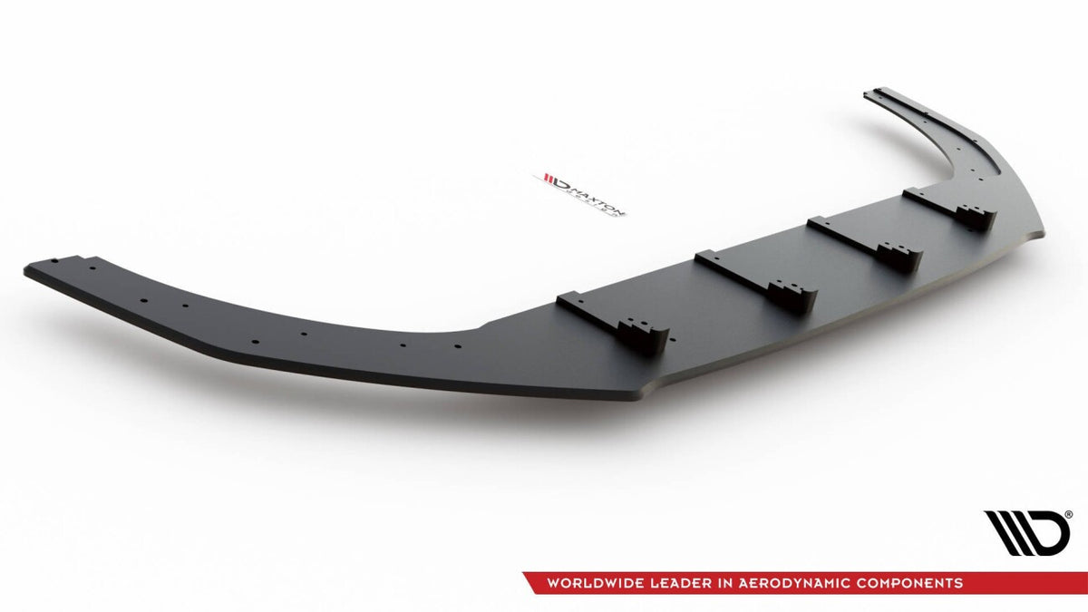 Street Pro Frontlippe passend für VW Golf GTI / GTE / R-Line Mk8 FL schwarz matt