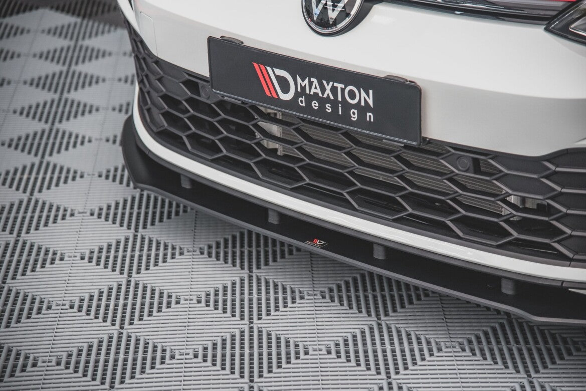 Street Pro Frontlippe passend für VW Golf GTI / GTE / R-Line Mk8 schwarz matt
