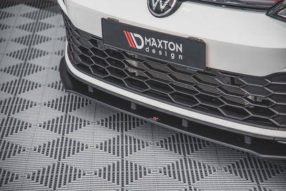 Street Pro Frontlippe passend für VW Golf GTI / GTE / R-Line Mk8 schwarz matt