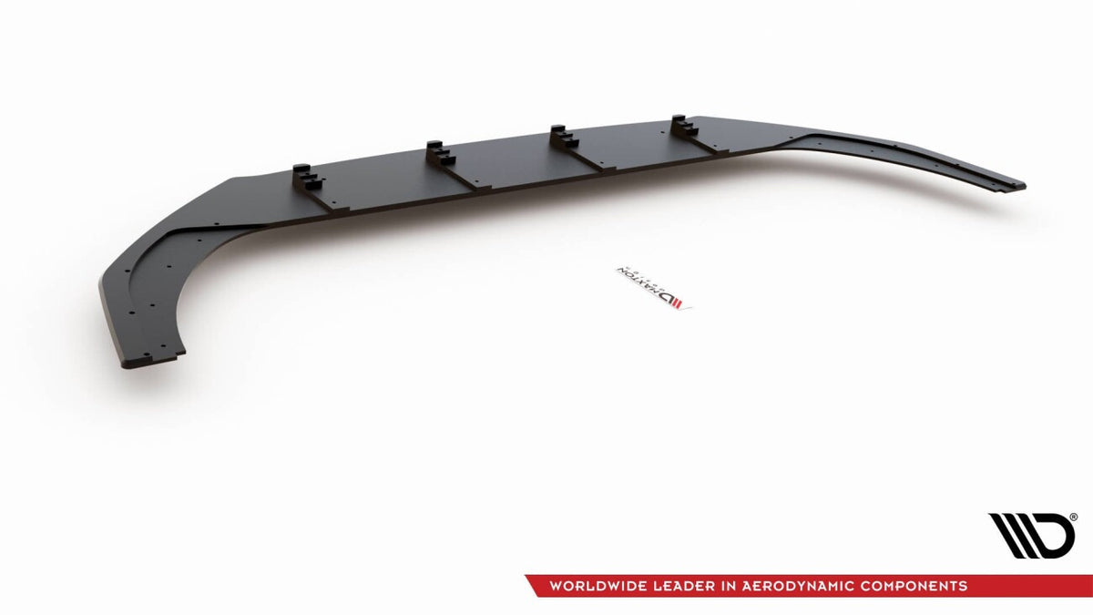Street Pro Frontlippe passend für VW Golf GTI / GTE / R-Line Mk8 schwarz matt