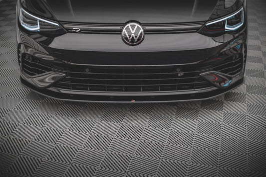 Street Pro Frontlippe passend für VW Golf R Mk8 schwarz matt