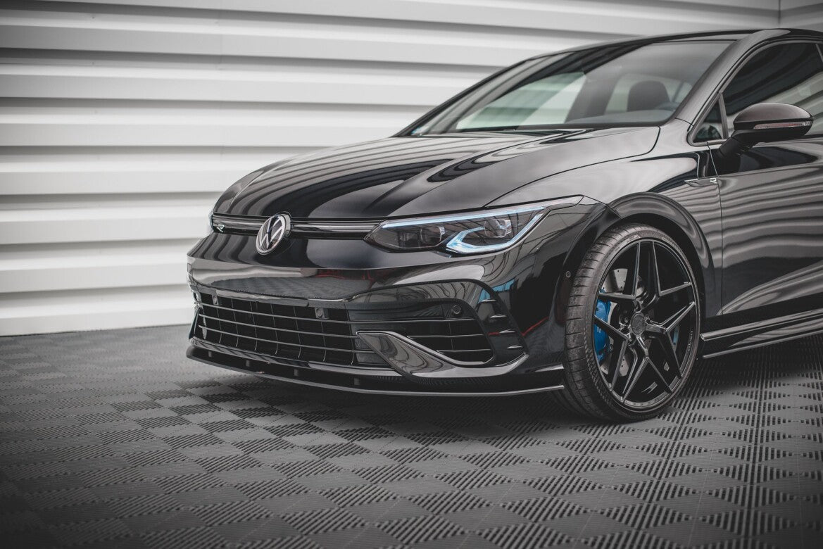 Street Pro Frontlippe passend für VW Golf R Mk8 schwarz matt