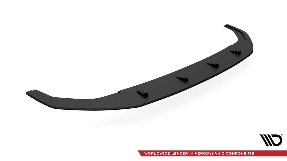 Street Pro Frontlippe passend für VW Golf R Mk8 schwarz matt