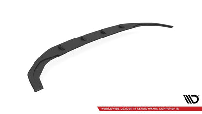 Street Pro Frontlippe passend für VW Golf R Mk8 schwarz matt