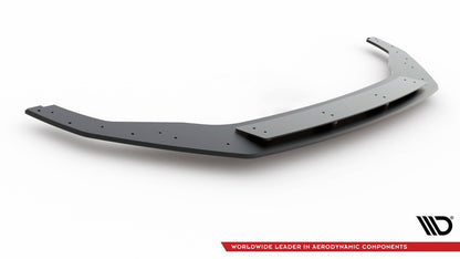 Street Pro Frontlippe passend für VW Golf R / R-Line Mk7 FL schwarz matt