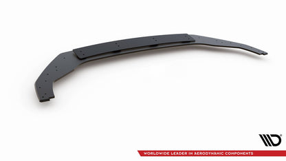 Street Pro Frontlippe passend für VW Golf R / R-Line Mk7 FL schwarz matt