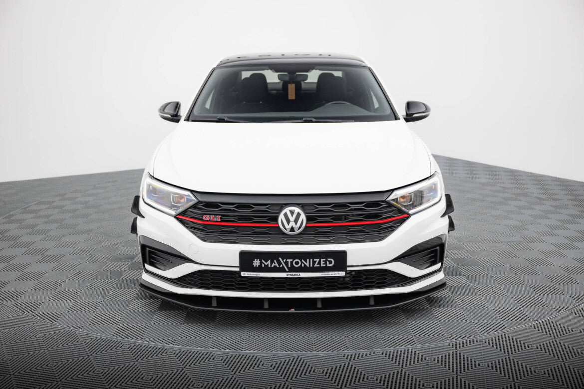Street Pro Frontlippe passend für VW Jetta GLI Mk7 schwarz matt