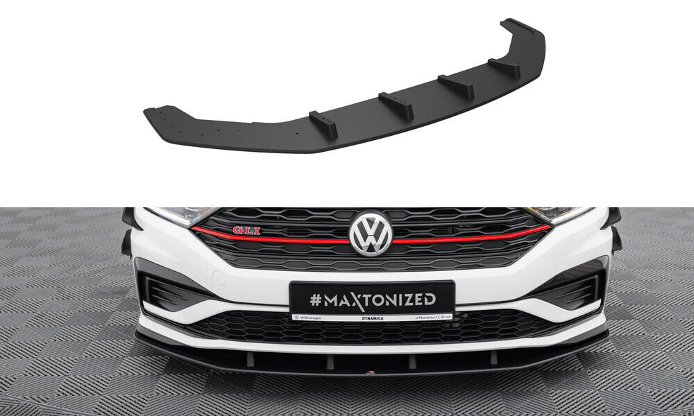 Street Pro Frontlippe passend für VW Jetta GLI Mk7 schwarz matt