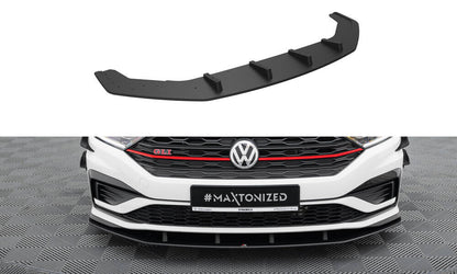 Street Pro Frontlippe passend für VW Jetta GLI Mk7 schwarz matt