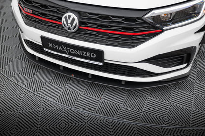 Street Pro Frontlippe passend für VW Jetta GLI Mk7 schwarz matt