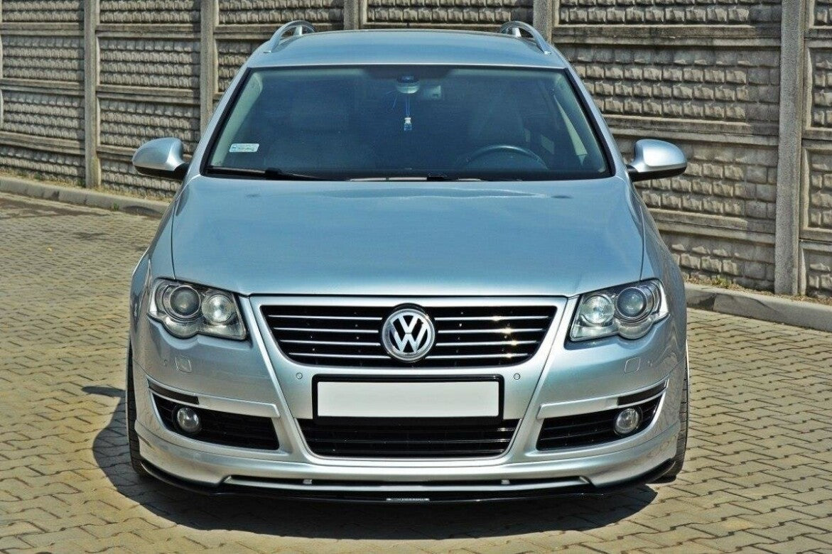 Street Pro Frontlippe passend für VW Passat B6 VOTEX schwarz matt