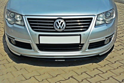 Street Pro Frontlippe passend für VW Passat B6 VOTEX schwarz matt