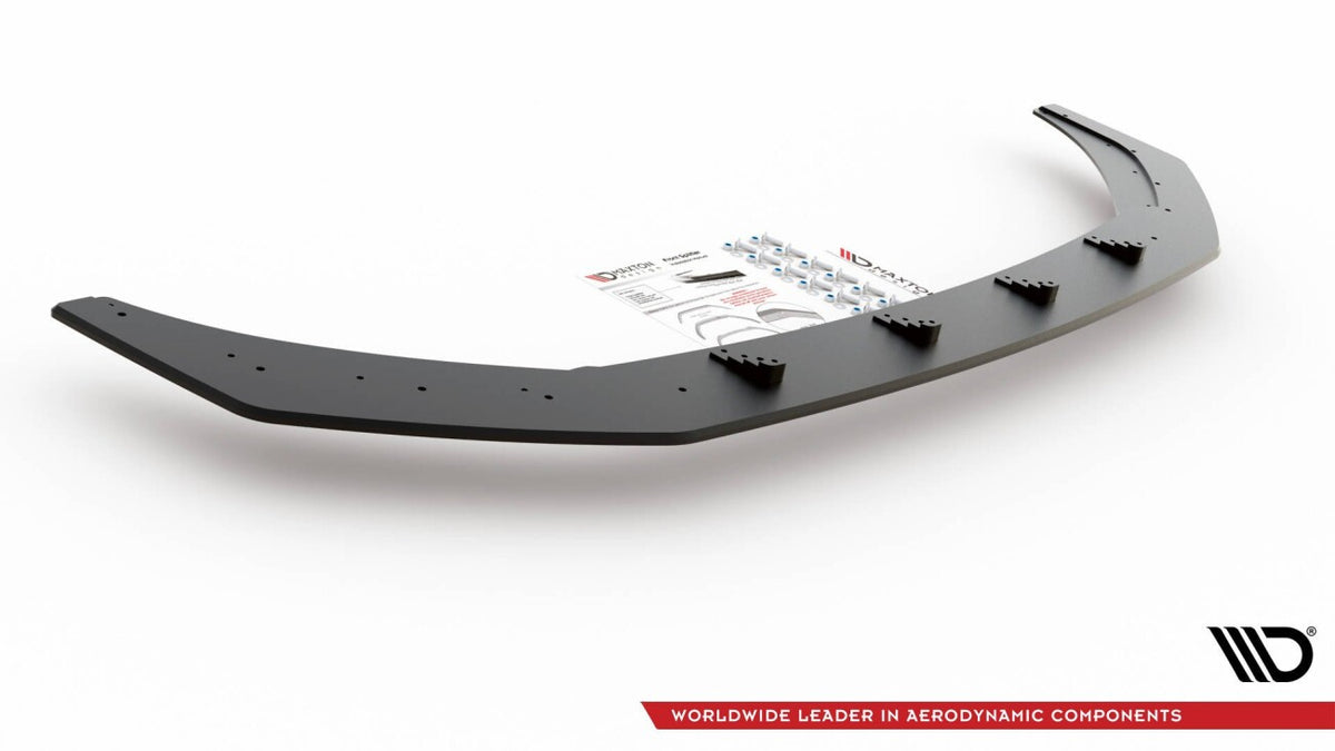 Street Pro Frontlippe passend für VW Polo GTI Mk6 schwarz matt