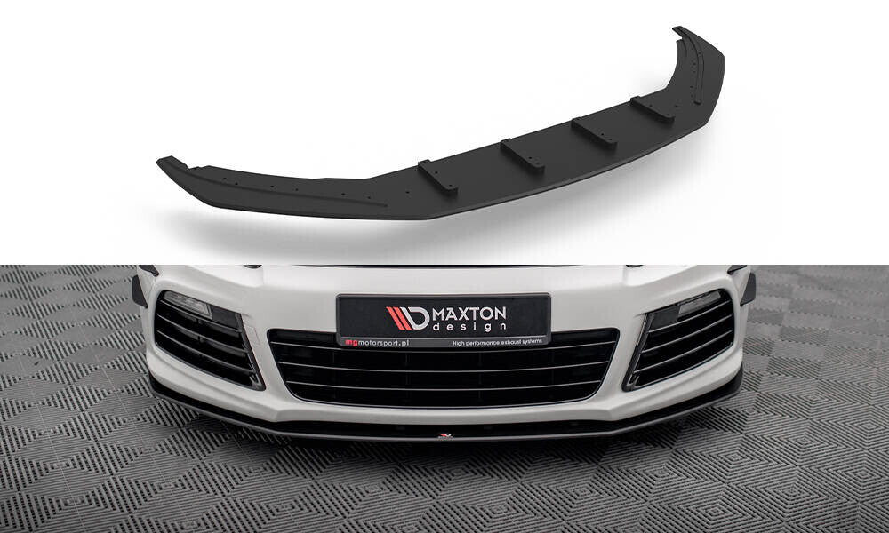 Street Pro Frontlippe passend für VW Scirocco R Mk3 schwarz matt