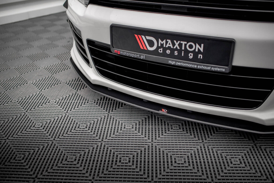 Street Pro Frontlippe passend für VW Scirocco R Mk3 schwarz matt