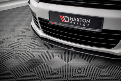 Street Pro Frontlippe passend für VW Scirocco R Mk3 schwarz matt