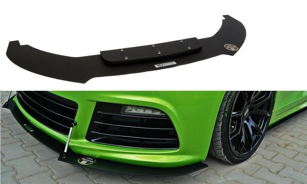 Street Pro Frontlippe passend für VW Scirocco R schwarz matt