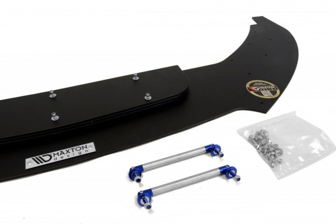 Street Pro Frontlippe passend für VW Scirocco R schwarz matt