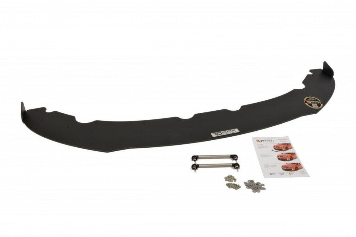 Street Pro Frontlippe V.1 passend für BMW 4er Coupe / Gran Coupe / Cabrio M-Paket F32 / F36 / F33 schwarz matt
