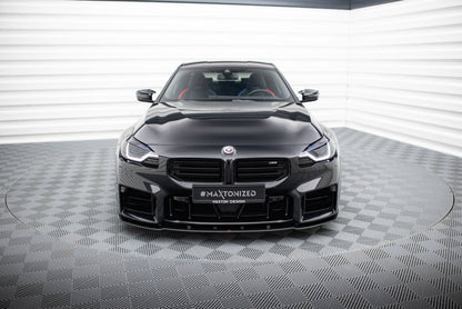 Street Pro Frontlippe V.1 passend für BMW M2 G87 schwarz matt