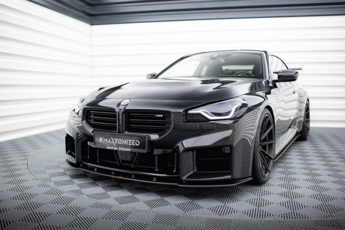 Street Pro Frontlippe V.1 passend für BMW M2 G87 schwarz matt