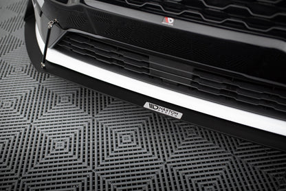Street Pro Frontlippe V.1 passend für Ford Fiesta Mk8 ST / ST-Line schwarz matt